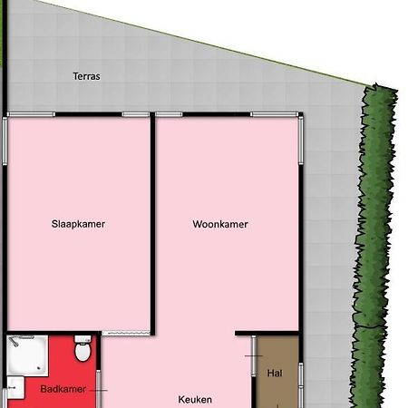 Slaap Lekker Apartment Докьом Екстериор снимка